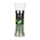 Mediterranean Basil & Garlic Sea Salt Grinder by Hellenic Treasures, 12 x 6.3 oz (180 g)