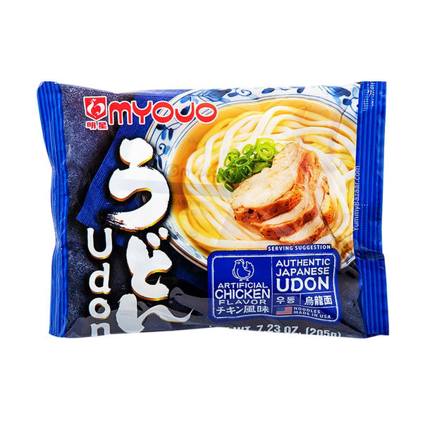 Nissin Myojo Udon Japanese Style Chicken Noodles with Soup Base, 7.2 oz (204.1166 g)