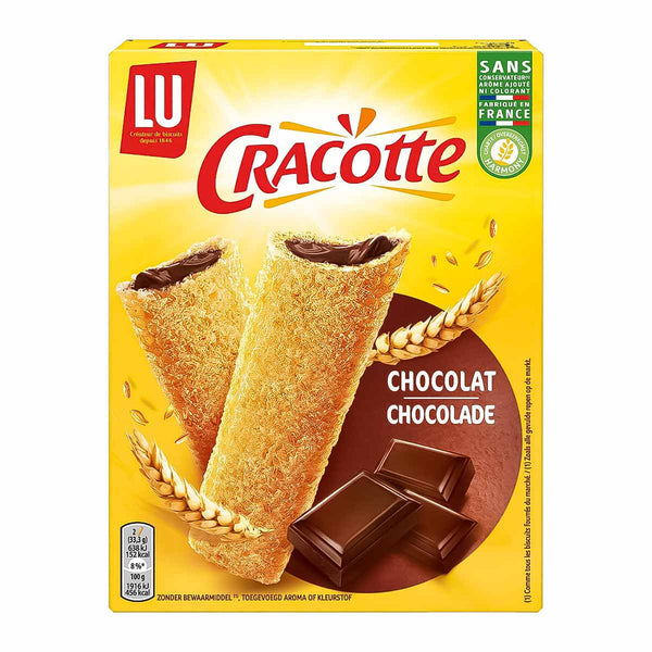 LU Cracotte Biscuits with Chocolate Cream Filling, 7.1 oz (200 g)