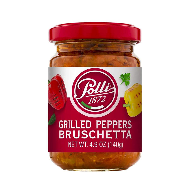 Polli Grilled Peppers Bruschetta, 4.9 oz (140 g)