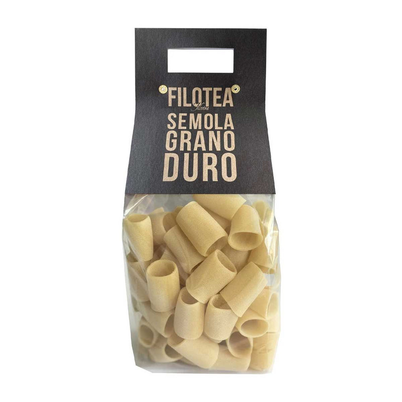 Paccheri Durum Wheat Semolina Pasta by Filotea, 1.1 lb (500 g)