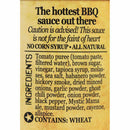 JB's Best Beer-Infused BBQ Sauce - Ghost Pepper 14 oz. (397g)