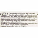 German Jamaica Rum Liqueur Cake by Schlunder, 14 oz (400 g)